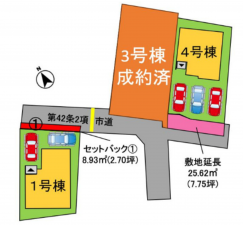 岡山市北区今保、新築一戸建ての画像です