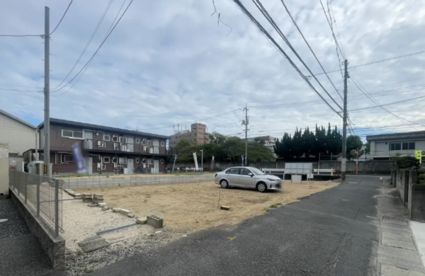 岡山市北区津島東、土地の画像です