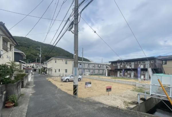 岡山市北区津島東、土地の画像です