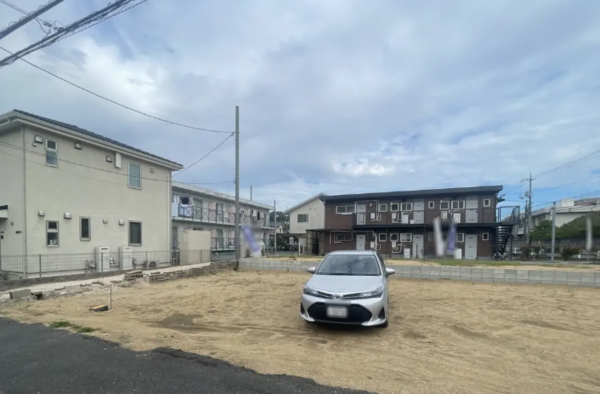 岡山市北区津島東、土地の画像です
