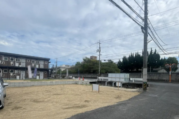 岡山市北区津島東、土地の画像です