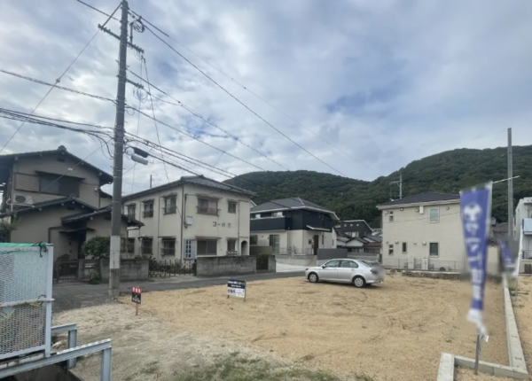岡山市北区津島東、土地の画像です