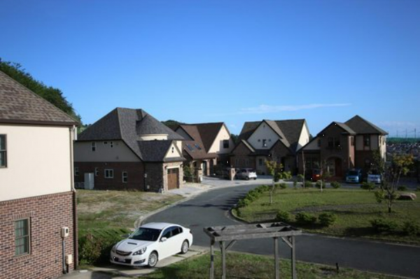 岡山市北区芳賀、新築一戸建ての画像です