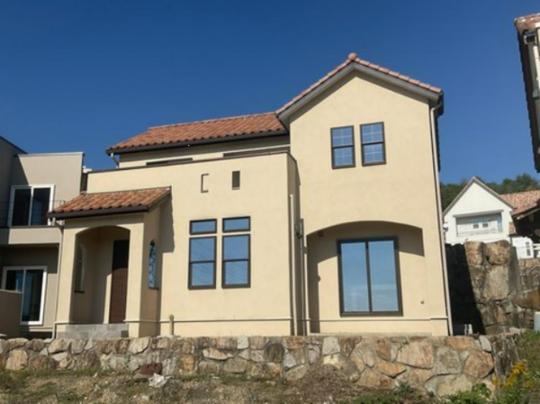 岡山市北区芳賀、新築一戸建ての画像です