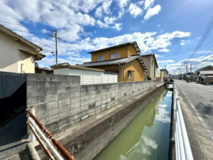 岡山市北区西崎、土地の画像です