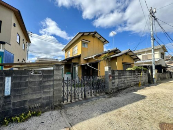 岡山市北区西崎、土地の画像です