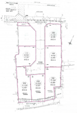 岡山市北区西辛川、土地の間取り画像です