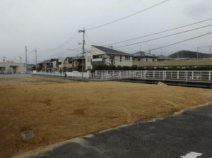 岡山市北区津島京町、土地の画像です