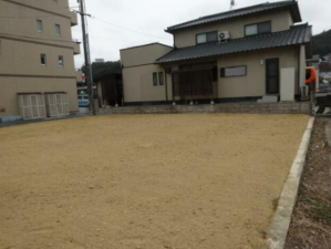 岡山市北区津島京町、土地の画像です