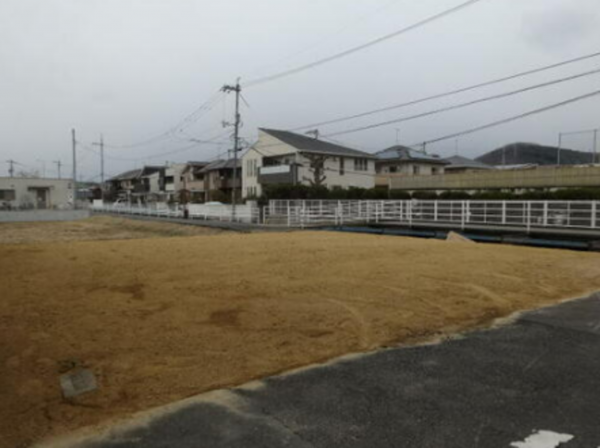 岡山市北区津島京町、土地の画像です