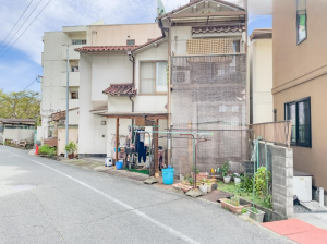 岡山市北区南方、土地の画像です