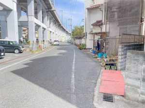 岡山市北区南方、土地の画像です