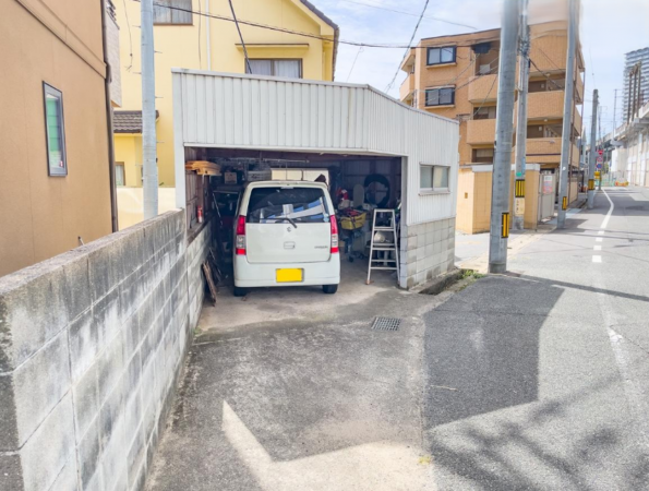 岡山市北区南方、土地の画像です