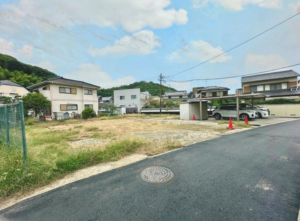 岡山市北区京山、土地の画像です