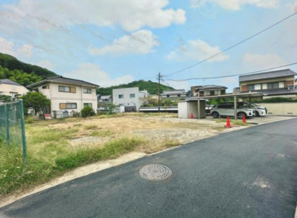 岡山市北区京山、土地の画像です