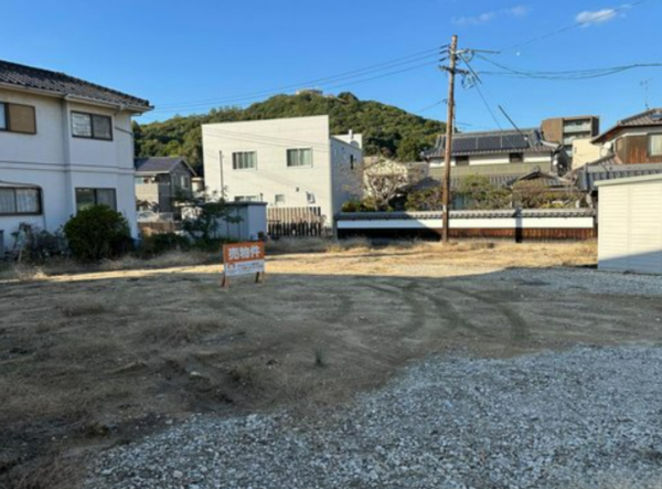 岡山市北区京山、土地の画像です