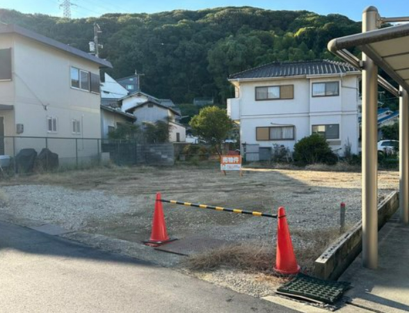 岡山市北区京山、土地の画像です