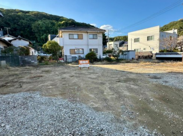 岡山市北区京山、土地の画像です