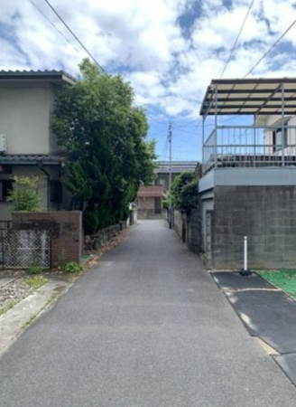 岡山市北区庭瀬、土地の画像です