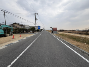 岡山市北区延友、土地の画像です