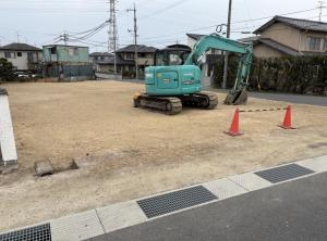 岡山市北区延友、土地の画像です
