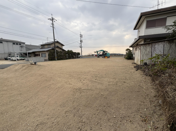 岡山市北区延友、土地の画像です