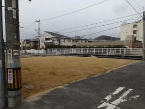 岡山市北区津島京町、土地の画像です
