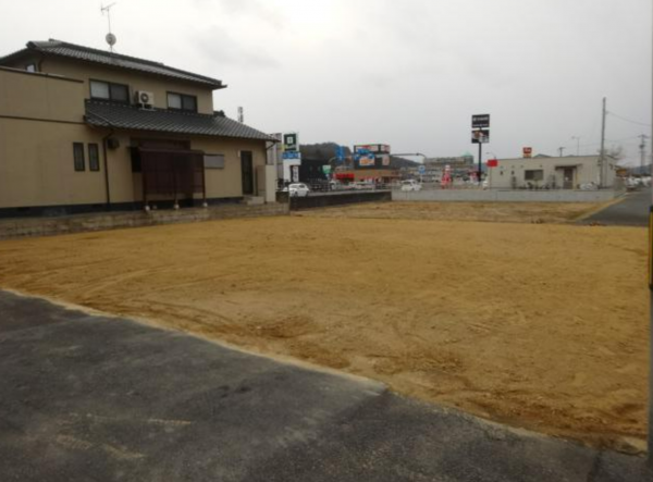 岡山市北区津島京町、土地の画像です
