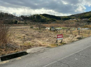 岡山市北区田益、土地の画像です