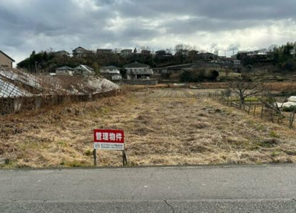 岡山市北区田益、土地の画像です