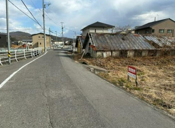 岡山市北区田益、土地の画像です