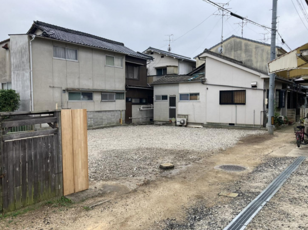 岡山市北区奉還町、土地の画像です