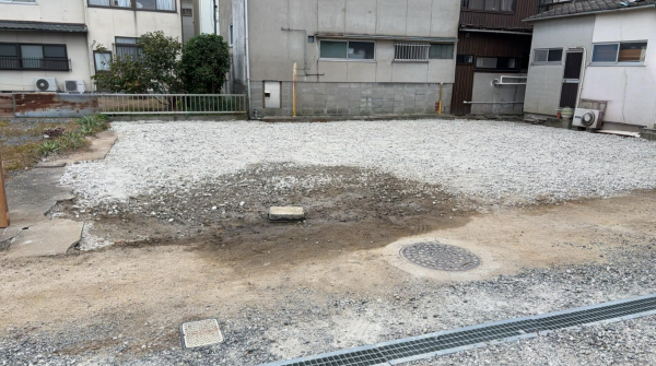 岡山市北区奉還町、土地の画像です