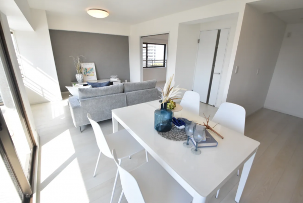 岡山市北区東古松、マンションの画像です