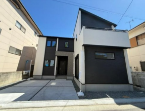 岡山市北区庭瀬、新築一戸建ての画像です