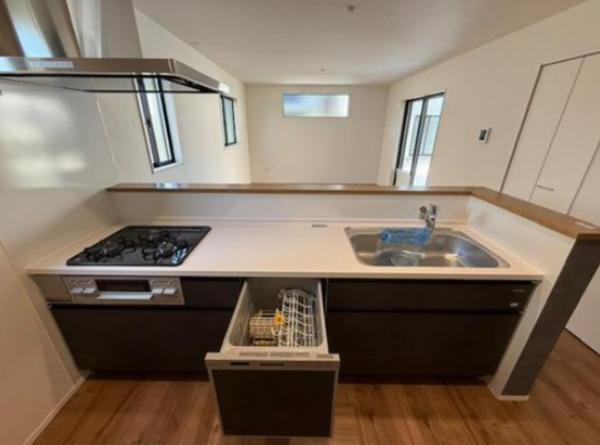 岡山市北区庭瀬、新築一戸建ての画像です