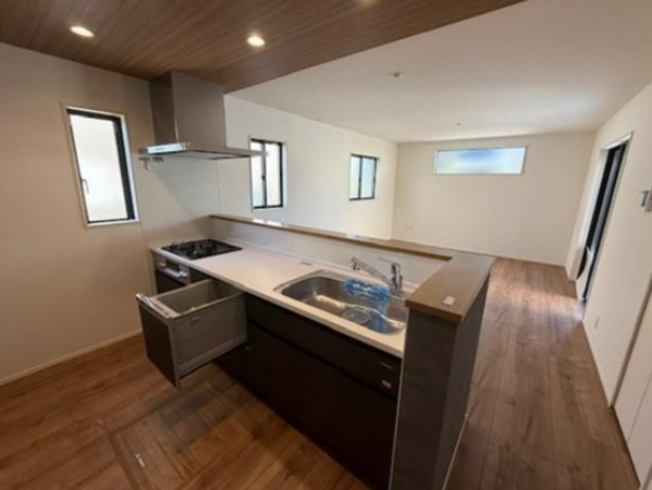 岡山市北区庭瀬、新築一戸建ての画像です