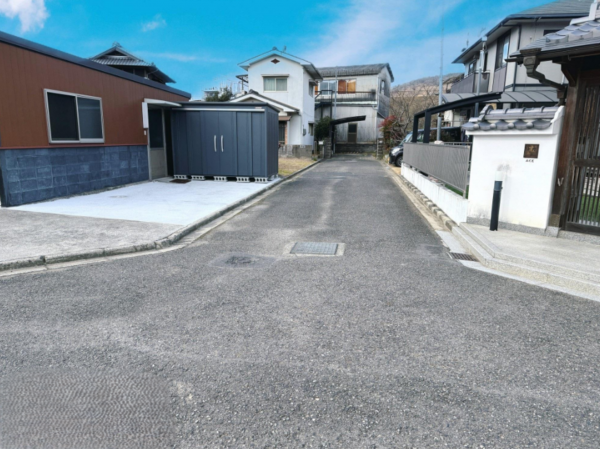 岡山市北区玉柏、土地の画像です