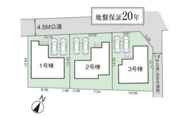 岡山市北区西辛川、新築一戸建ての画像です