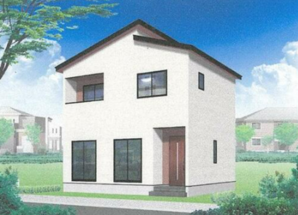 岡山市北区庭瀬、新築一戸建ての画像です