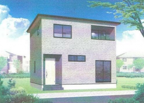 岡山市北区庭瀬、新築一戸建ての画像です