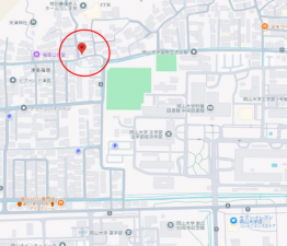 岡山市北区津島福居、土地の画像です