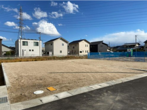 岡山市北区平野、土地の画像です