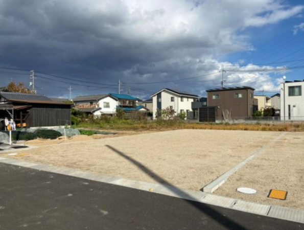 岡山市北区平野、土地の画像です