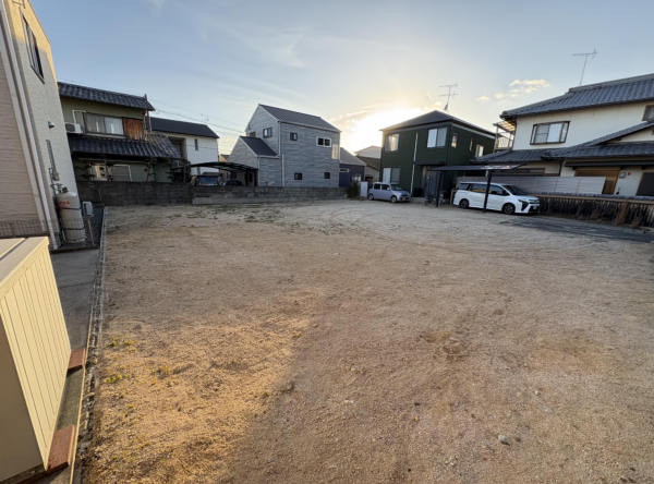 岡山市北区十日市中町、土地の画像です