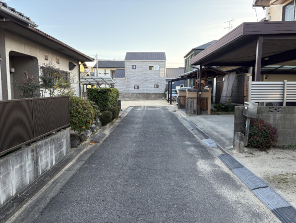 岡山市北区十日市中町、土地の画像です