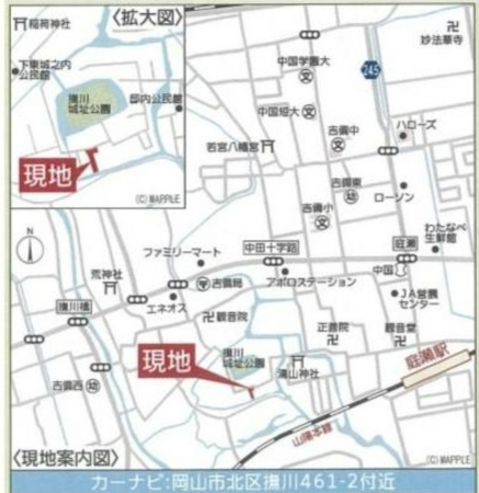 岡山市北区撫川、新築一戸建ての画像です