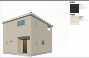岡山市北区撫川、新築一戸建ての画像です
