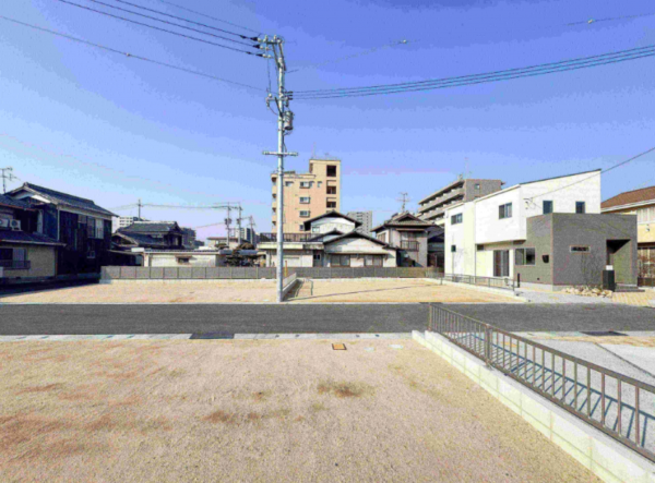 岡山市北区今、土地の画像です