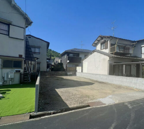 岡山市北区半田町、土地の画像です